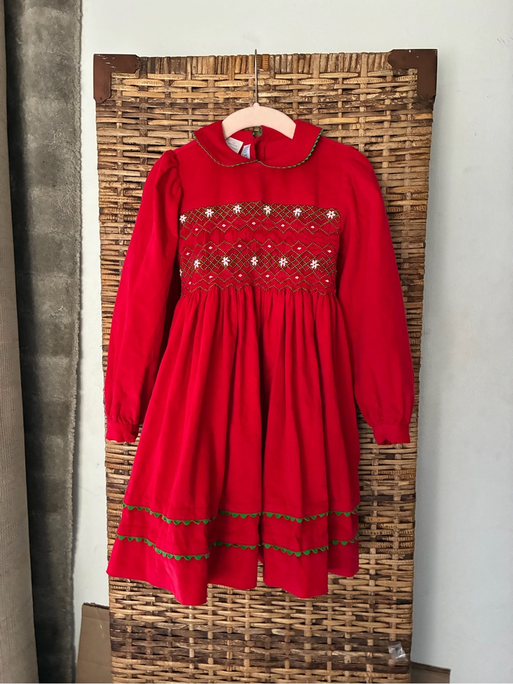 Smocked Dress.  Size 4T
